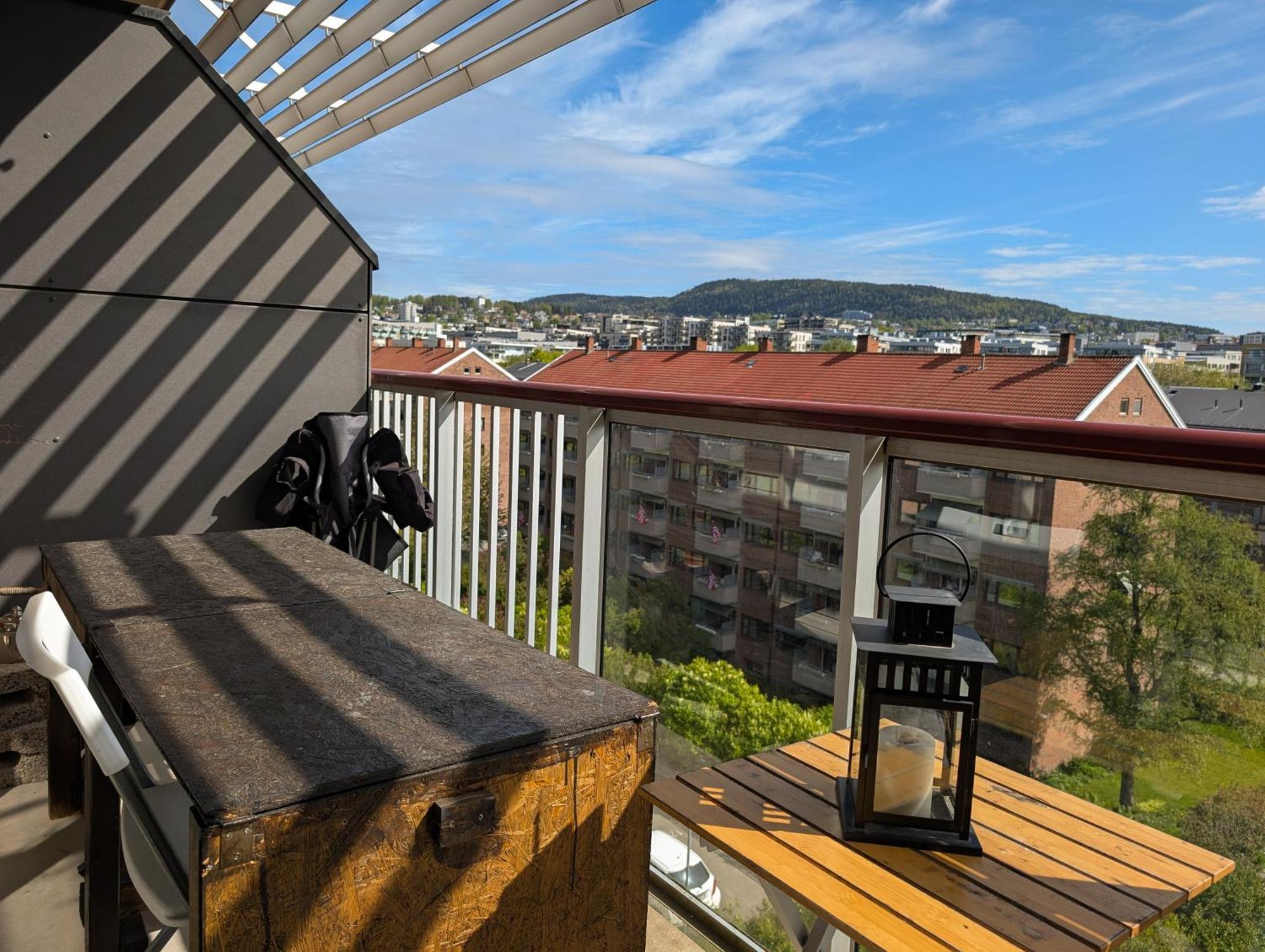 Spacious And Cozy Study With Balcony Oslo
